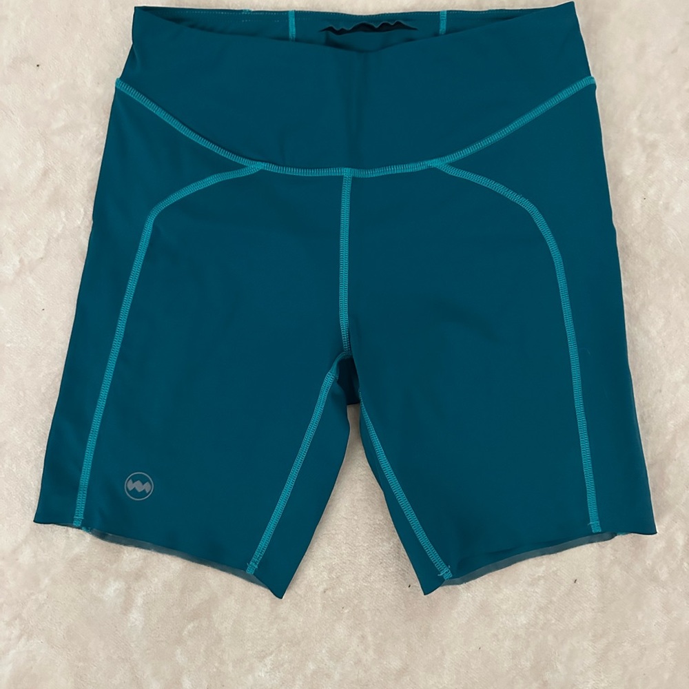 Janji Teal Activewear Shorts